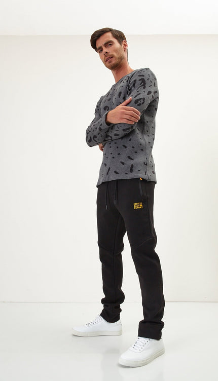 Cryptic Sweater - Anthracite Black - Ron Tomson