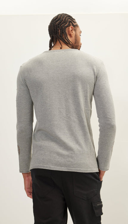 Distorted Sweater - Grey - Ron Tomson