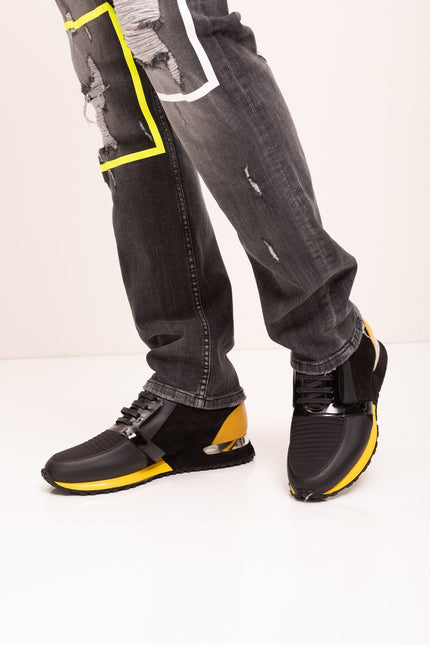 Distressed Paint Box Denim - Black Grey - Ron Tomson