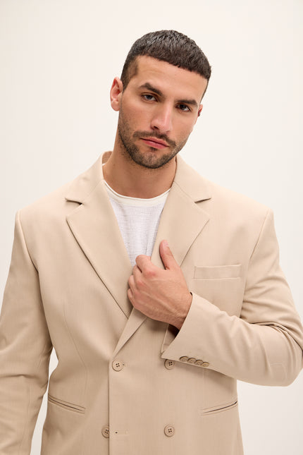 Double Breasted Super Relaxed Jacket - Vizon - Ron Tomson