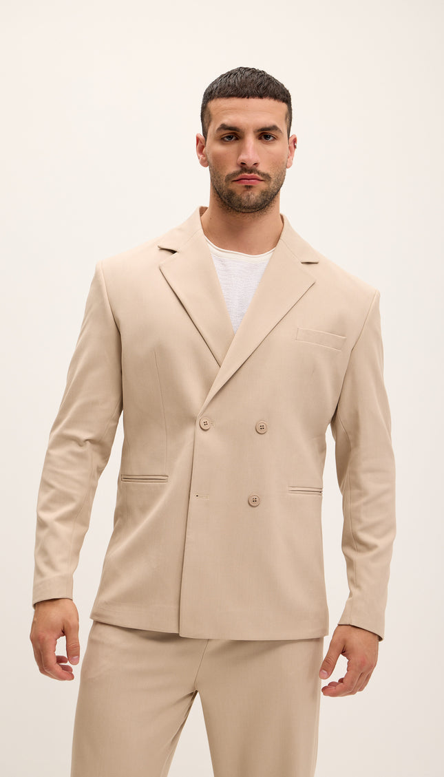 Double Breasted Super Relaxed Jacket - Vizon - Ron Tomson