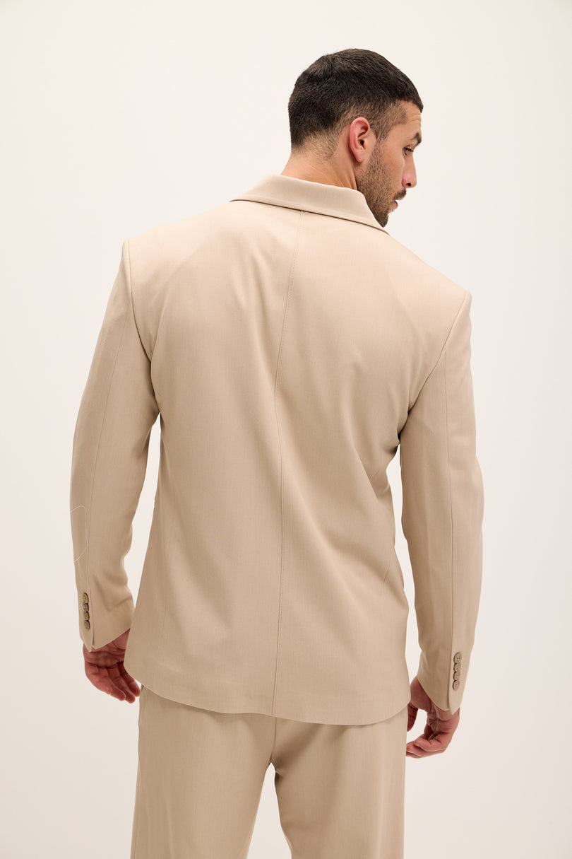 Double Breasted Super Relaxed Jacket - Vizon - Ron Tomson