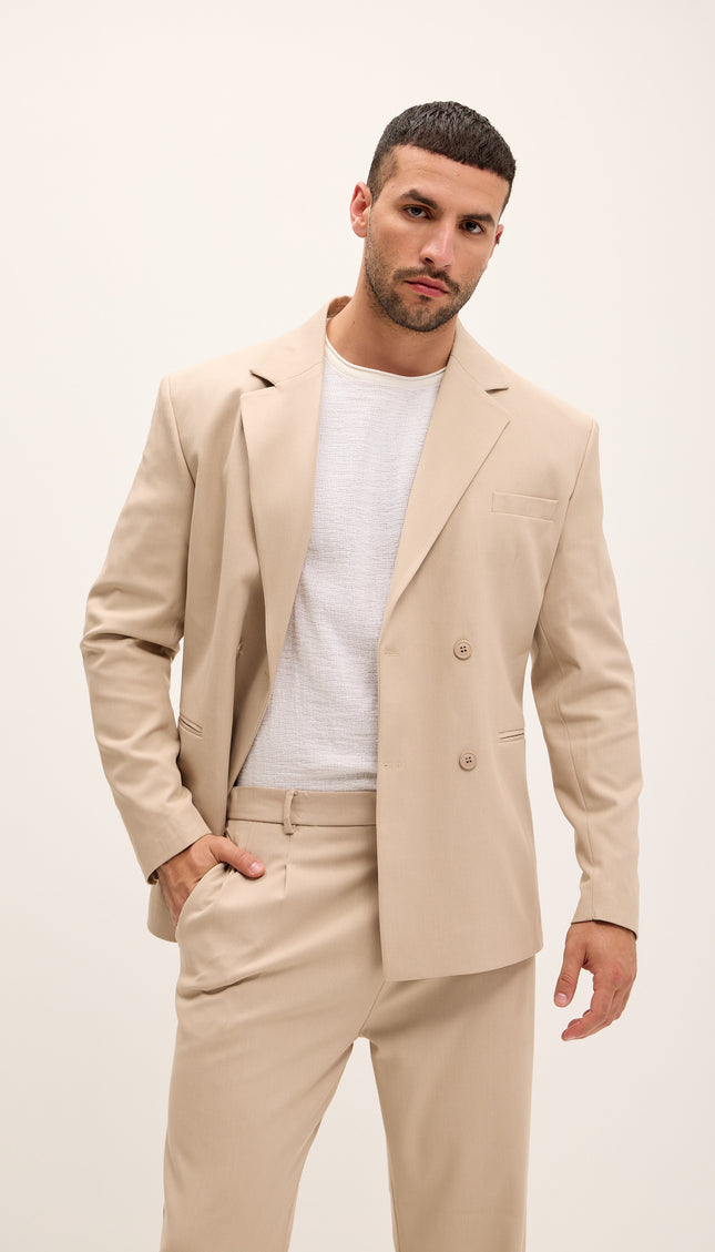 Double Breasted Super Relaxed Jacket - Vizon - Ron Tomson