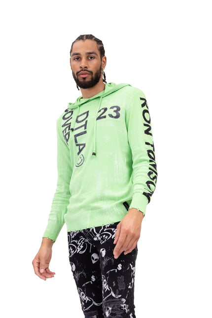 Dtla Hoodie - Neon Green - Ron Tomson