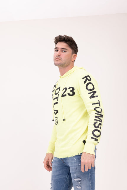 Dtla Hoodie - Neon Yellow - Ron Tomson