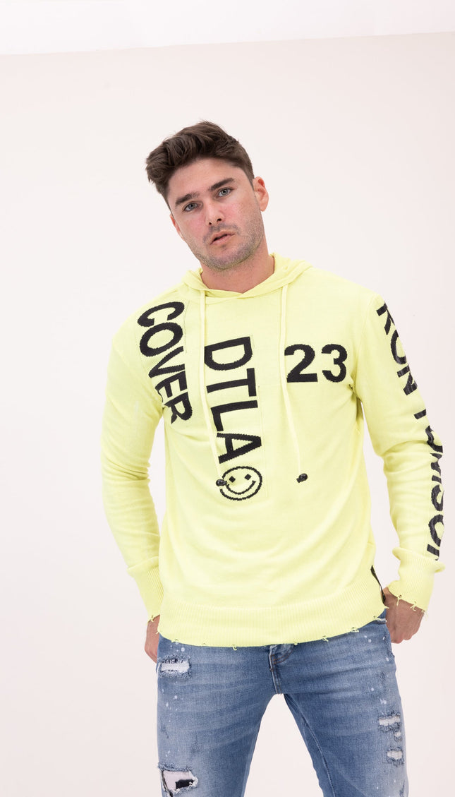 Dtla Hoodie - Neon Yellow - Ron Tomson