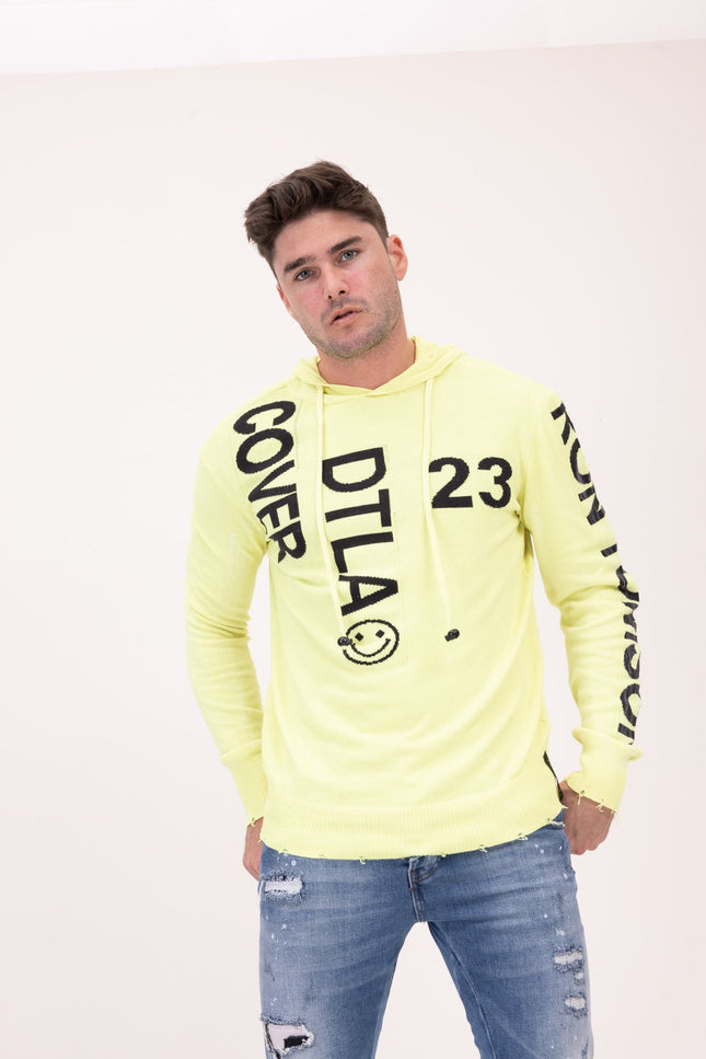 Dtla Hoodie - Neon Yellow - Ron Tomson