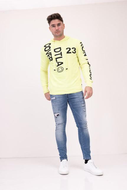 Dtla Hoodie - Neon Yellow - Ron Tomson