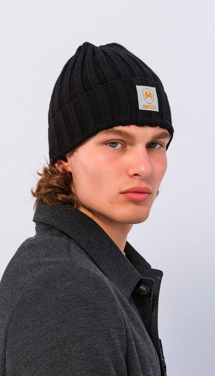 Fit Beanie - Black - Ron Tomson