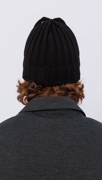 Fit Beanie - Black - Ron Tomson