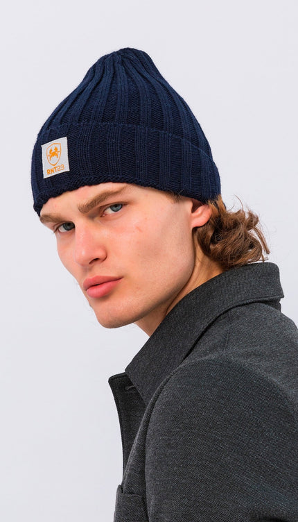 Fit Beanie - Navy - Ron Tomson