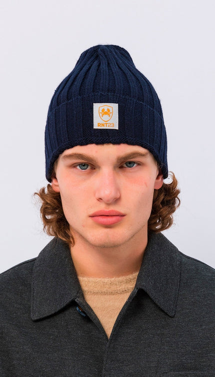 Fit Beanie - Navy - Ron Tomson