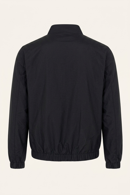Harrington Bomber Jacket Black - Back