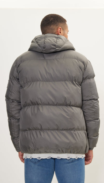 Heavy Padded Coat - Anthracite - Ron Tomson