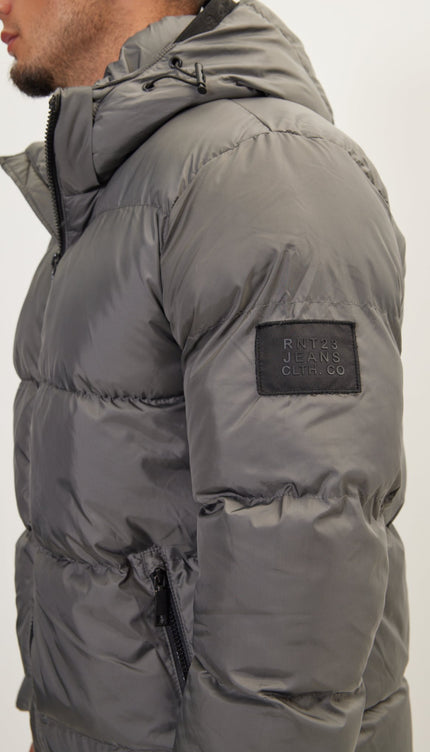 Heavy Padded Coat - Anthracite - Ron Tomson