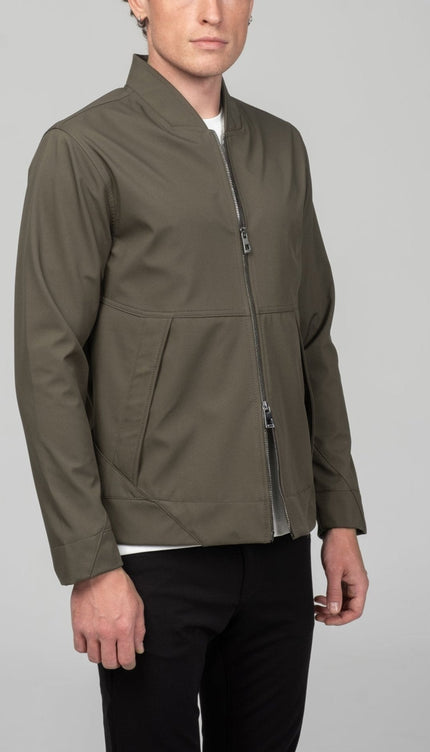 High Performance Breathable Jacket - Khaki - Ron Tomson