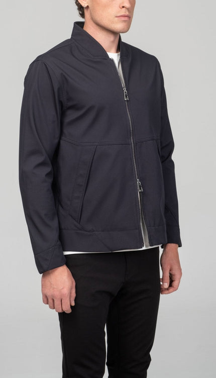 High Performance Breathable Jacket - Navy - Ron Tomson