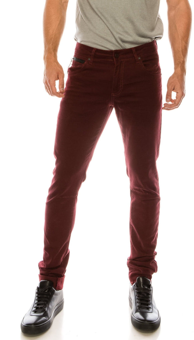 Inner Red Denim - Wine - Ron Tomson