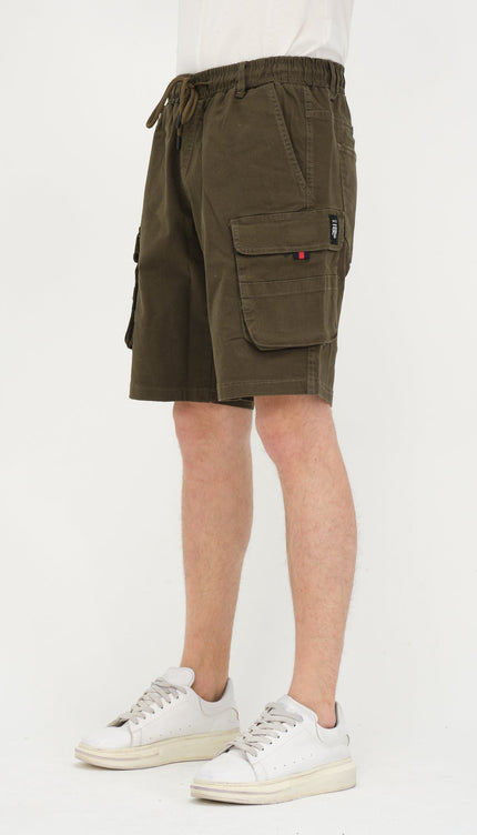 Keychain Cargo Shorts - Khaki - Ron Tomson