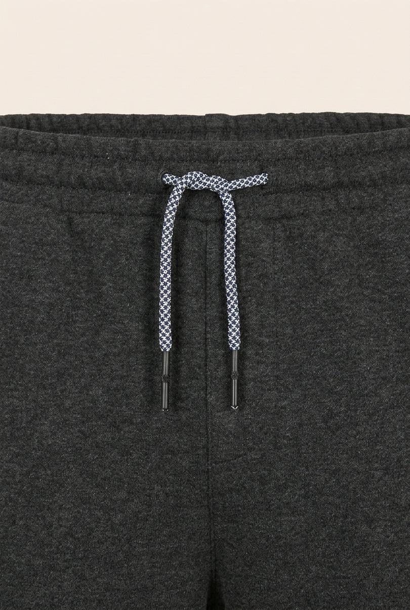 Knit Shorts - Anthracite - Detail