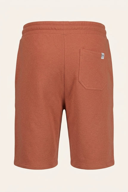 Knit Summer Shorts - Orange - Back