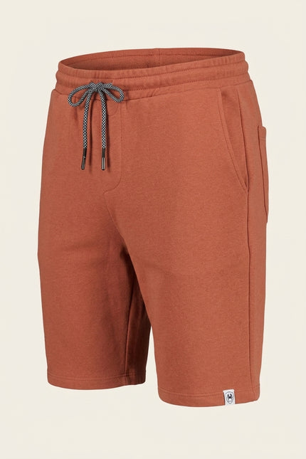 Knit Summer Shorts - Orange - Front
