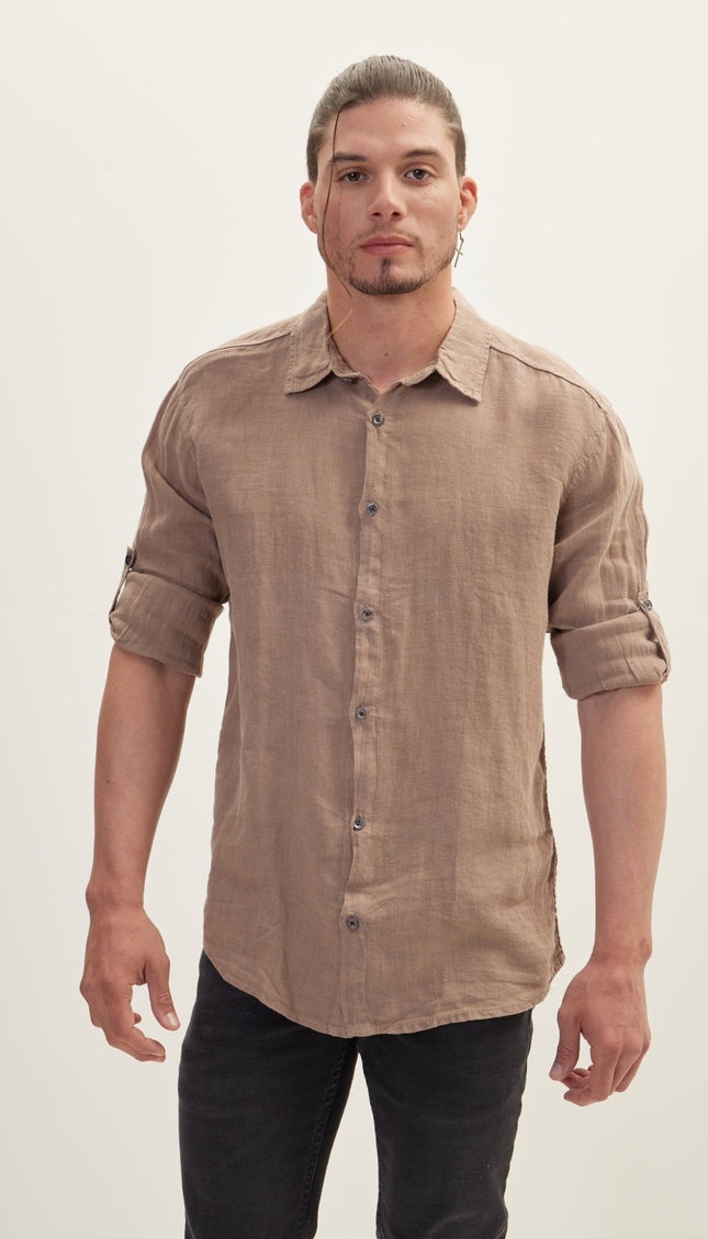 Light Brown Shirt - Ron Tomson