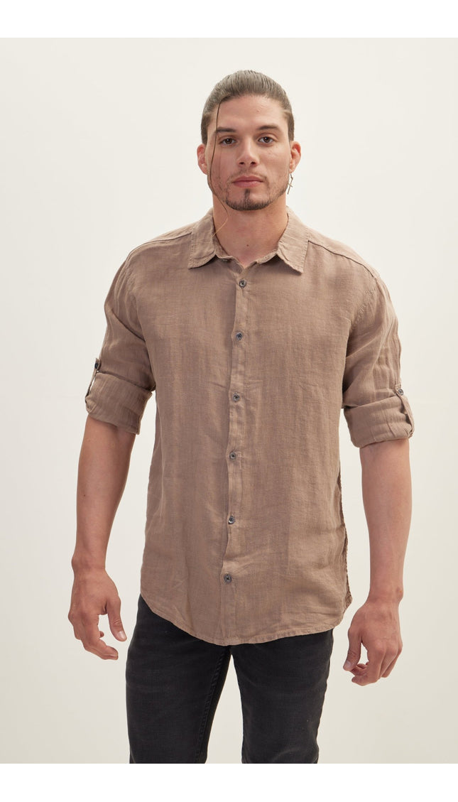 Light Brown Shirt - Ron Tomson