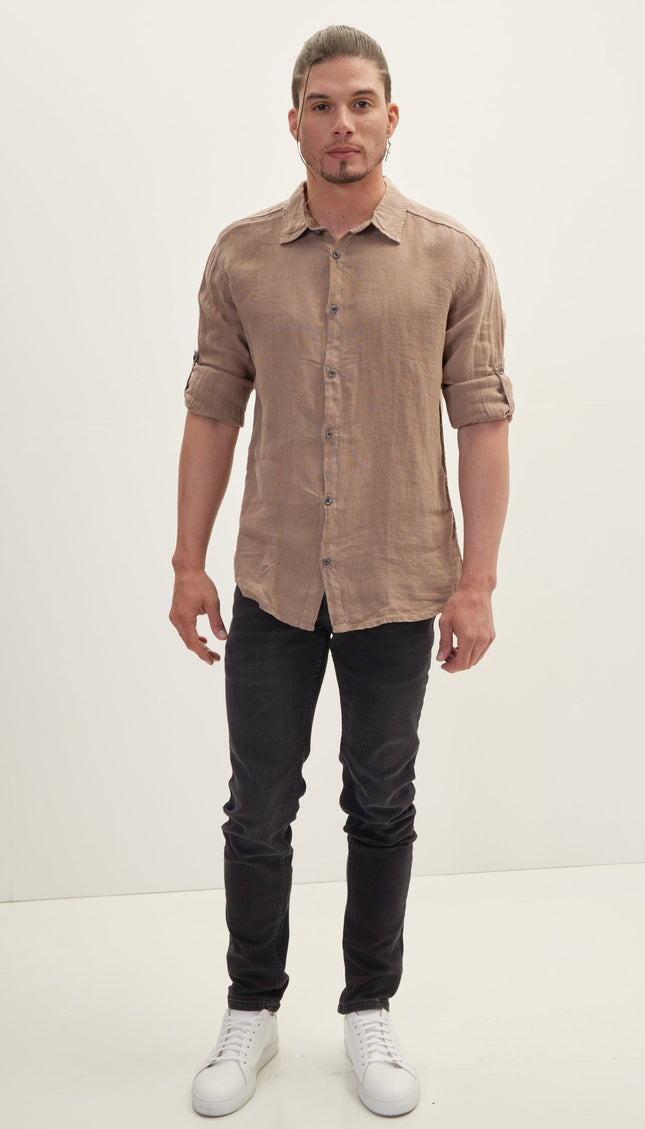 Light Brown Shirt - Ron Tomson