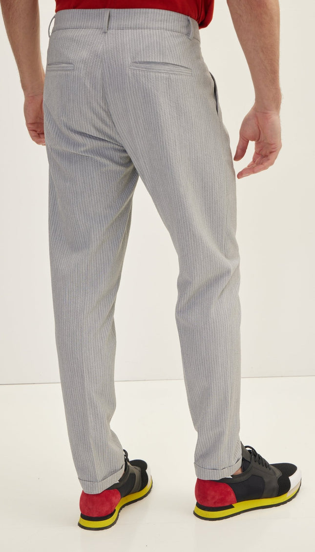Lightweight Casual Pants - Grey - Ron Tomson