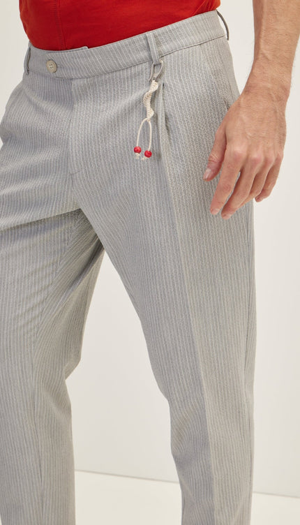 Lightweight Casual Pants - Grey - Ron Tomson