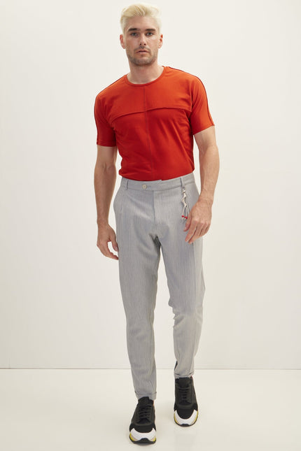 Lightweight Casual Pants - Grey - Ron Tomson