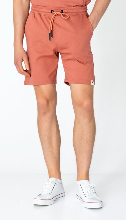 Lightweight Cotton Shorts - Rose - Ron Tomson