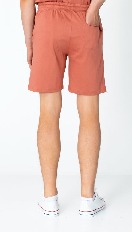 Lightweight Cotton Shorts - Rose - Ron Tomson