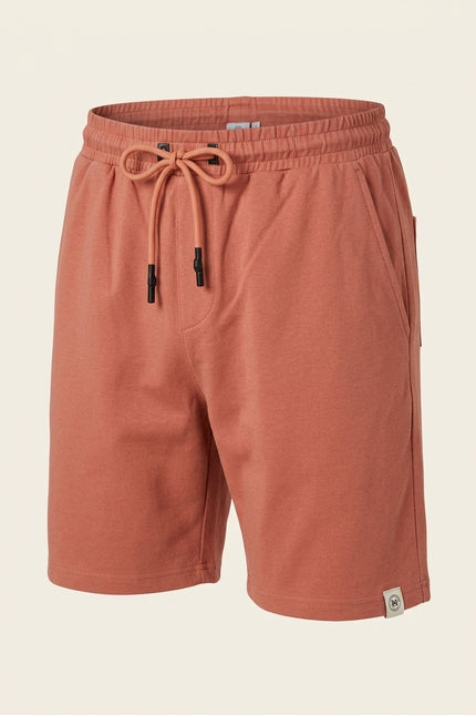 Lightweight Cotton Shorts - Rose - Front