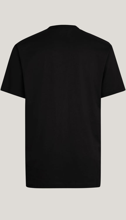 Lightweight Cotton T-shirt - Black - Ron Tomson