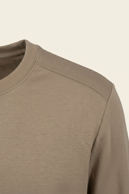Long Sleeve Sweater - Dark Beige - Detail