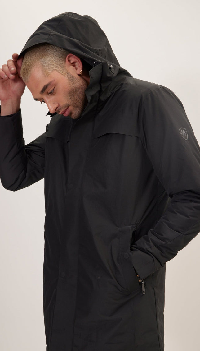 Magneto Waterproof Coat - Black - Ron Tomson