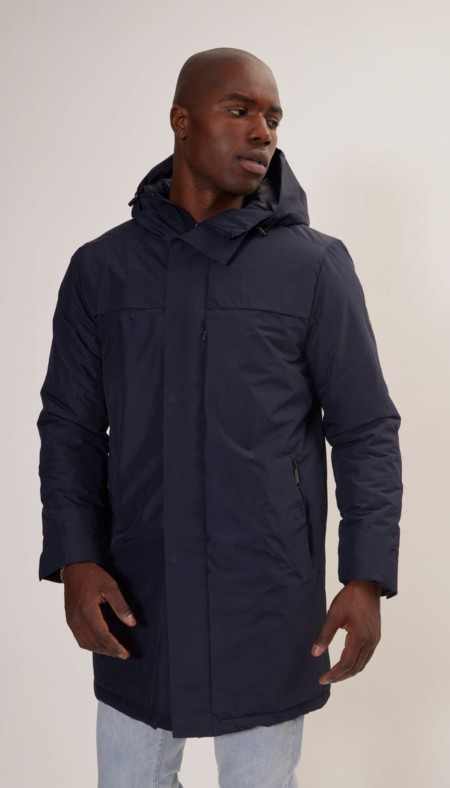 Magneto Waterproof Coat - Navy - Ron Tomson