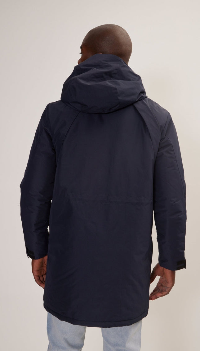Magneto Waterproof Coat - Navy - Ron Tomson