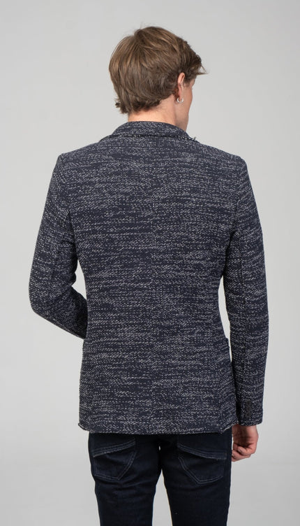 Modern Cotton Jackets - Navy White - Ron Tomson