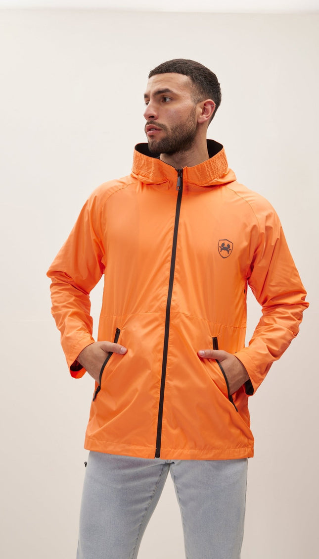 Modern Rain Coat Neon - Orange - Ron Tomson
