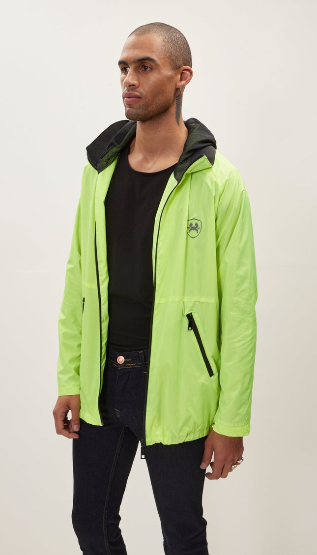 Modern Rain Coat - Neon Yellow - Ron Tomson