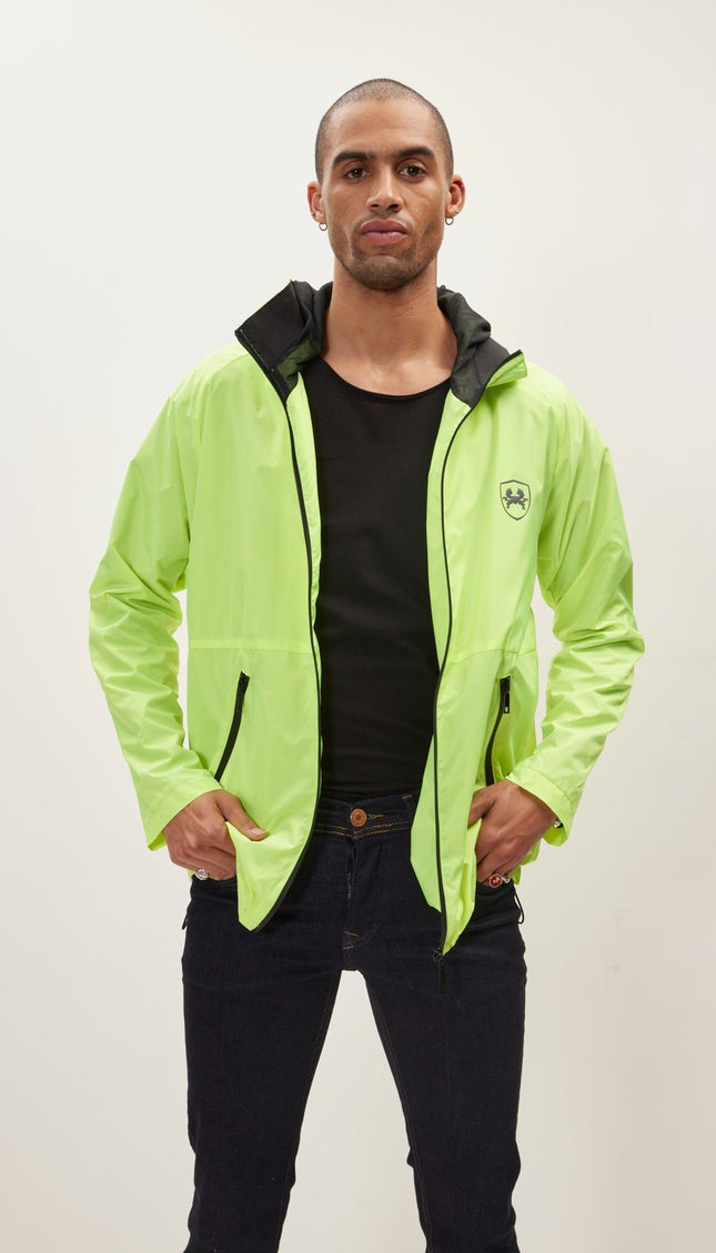 Modern Rain Coat - Neon Yellow - Ron Tomson