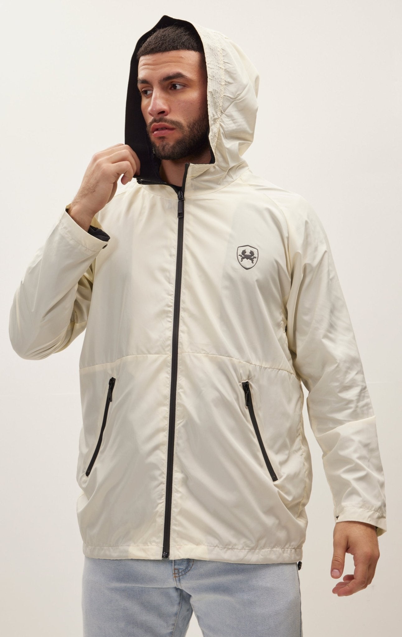 Modern Rain Coat Off White Ron Tomson - Main Image
