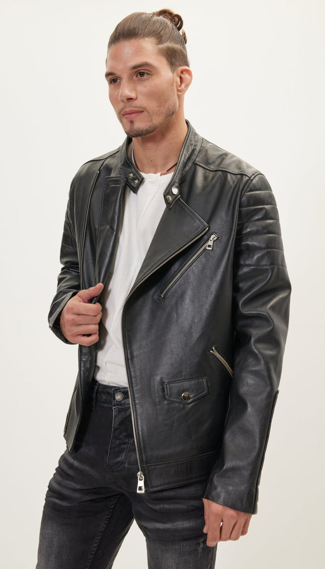 Mr Wick - Black Calf Leather - Ron Tomson