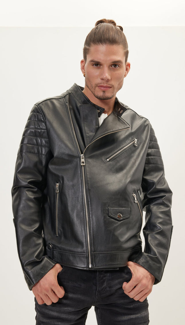 Mr Wick - Black Calf Leather - Ron Tomson