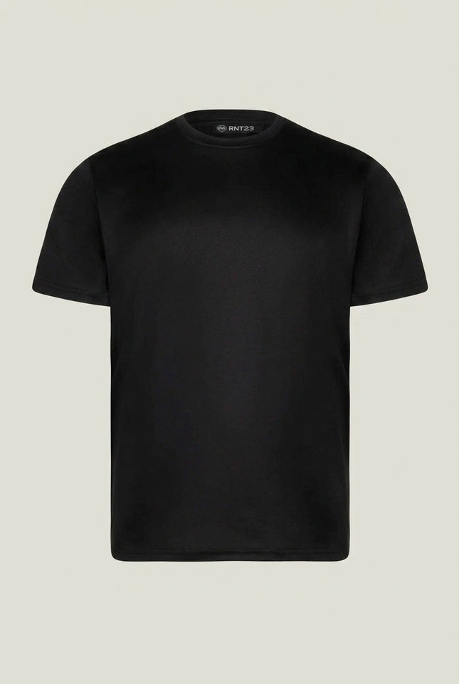 Muscle Fit T-Shirt - Black - Front
