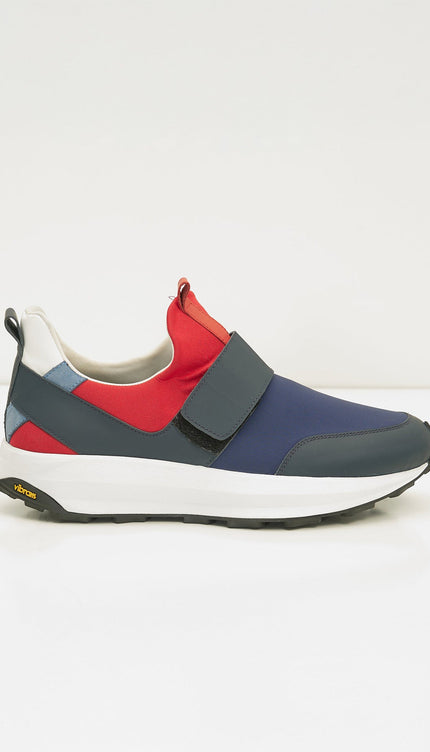 Neoprene Racers Vibram Sole - Navy Red - Ron Tomson