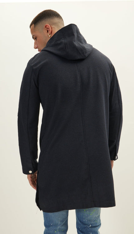 Outerwear - Navy Coat - Ron Tomson